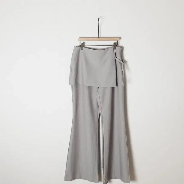 [BUNJANG] Oftus Layered Flare Slacks (S/M) / (새) 오프터스 레이어드 부츠컷 슬랙스 s.m