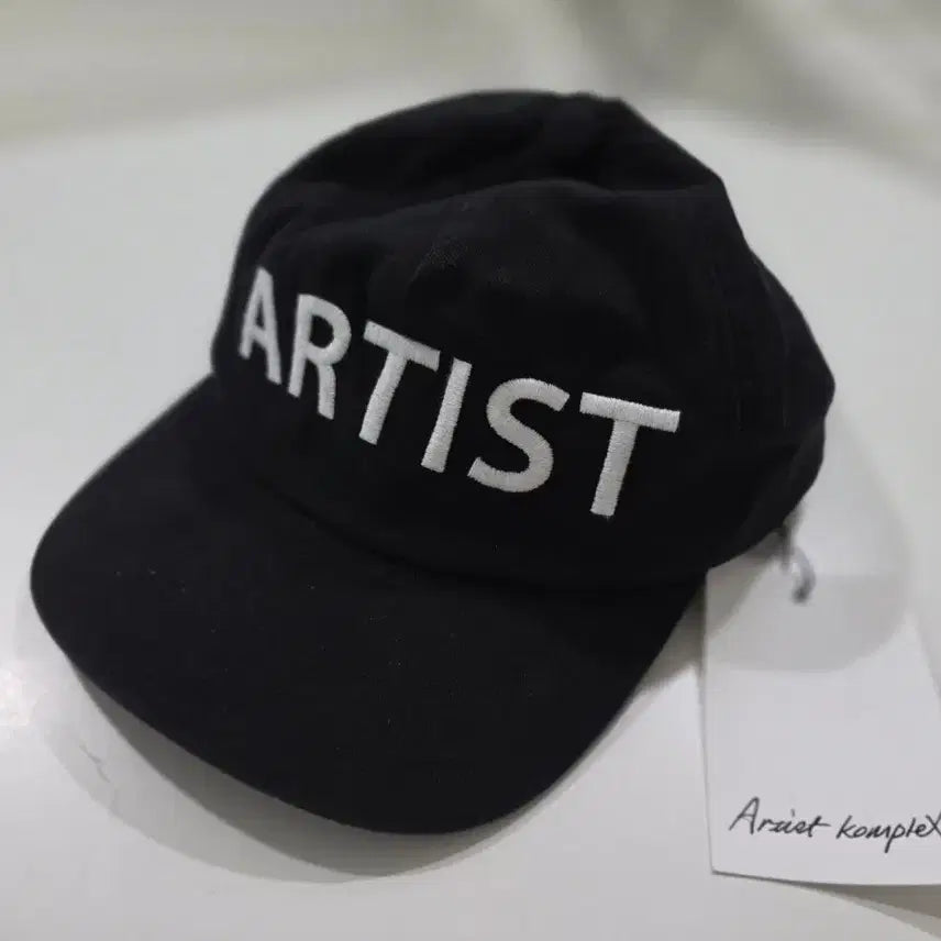 [BUNJANG] Artist Complex Black Vintage Ball Cap / 아티스트 컴플렉스 블랙 빈티지 볼캡