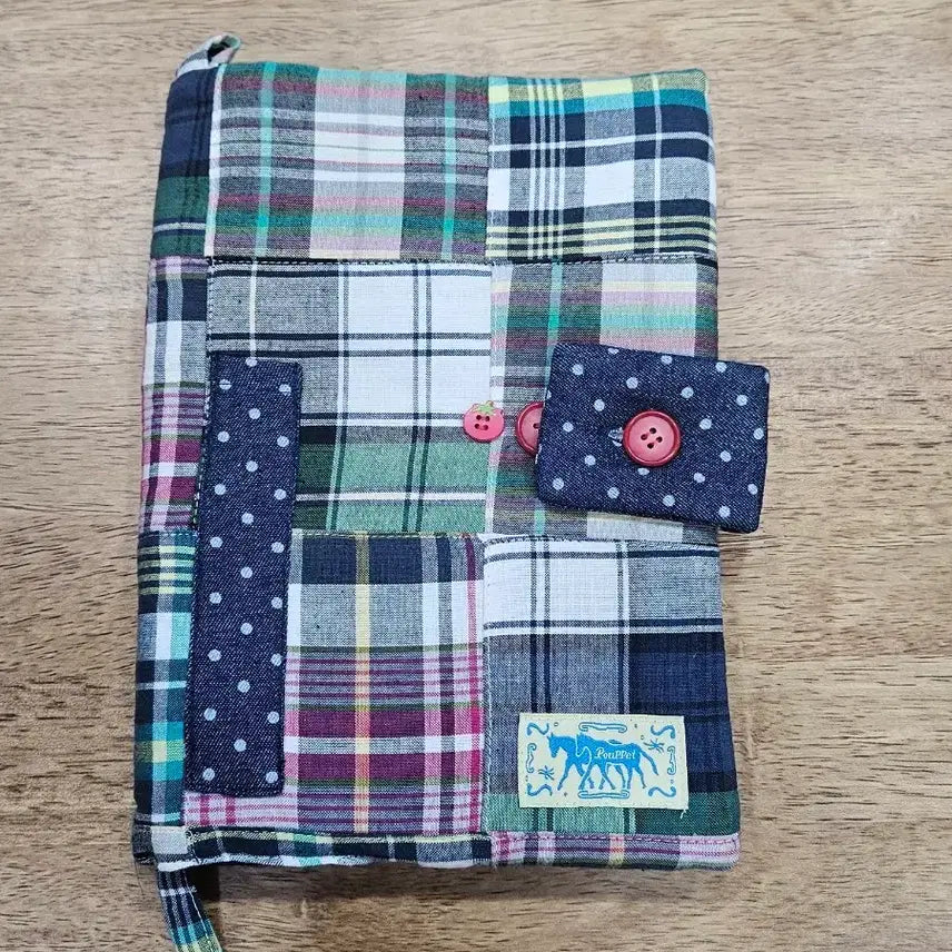 [BUNJANG] Puppet Patchwork Book Cover / (새앙품) 푸펫 패치워크 북커버