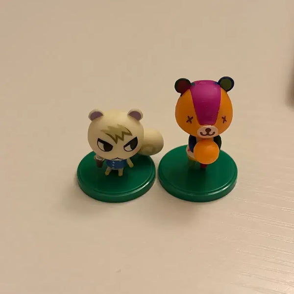 [BUNJANG] Animal Crossing Choco Egg Gacha Figures Jjuni & Pate Bundle Set / 동물의 숲 초코에그 가챠 피규어 쭈니 패치 일괄 판매