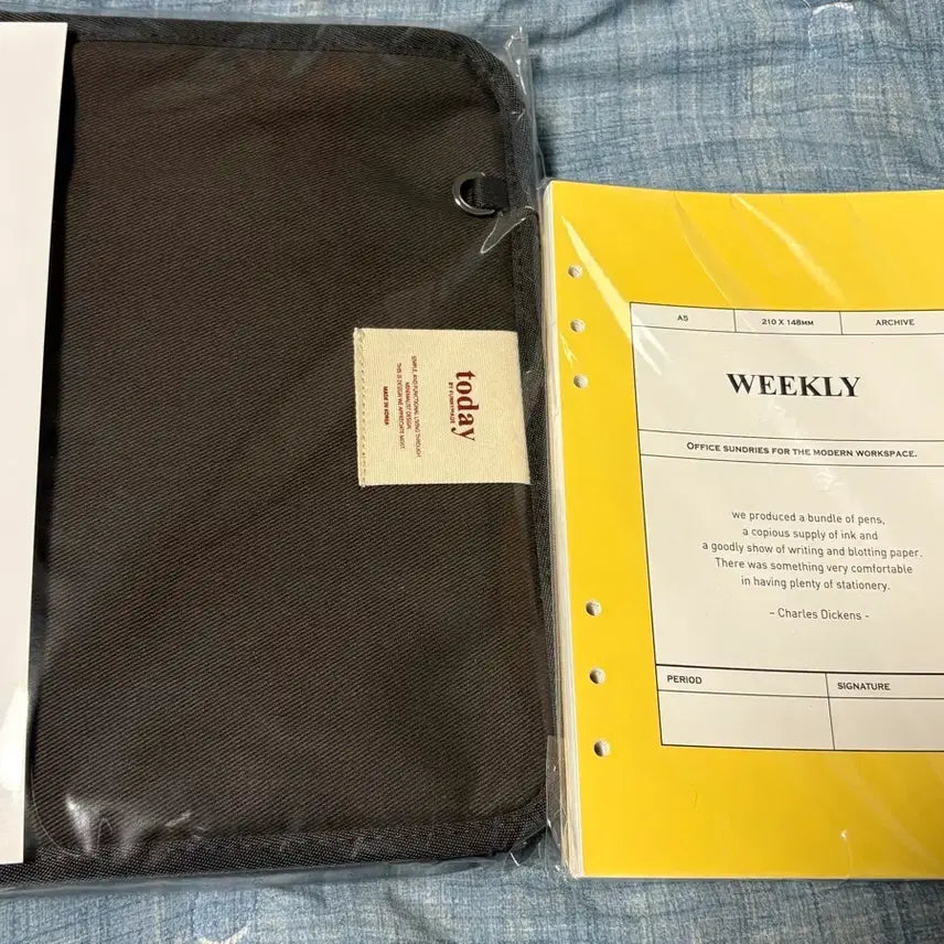 [BUNJANG] Funnymade Weekly A5 6-Hole Diary Full Set Cover & Inserts / 새상품) 퍼니메이드 위클리 A5 6공 다이어리 풀세트 커버 속지