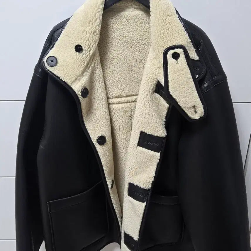 [BUNJANG] STUDIO TOMBOY Reversible Wool Shearling Mustang Jacket / 스튜디오 톰보이 리버서블 양털 무스탕 새상품