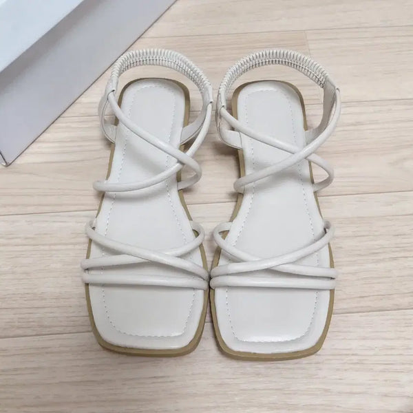 [BUNJANG] Beige Sandals 240 / 베이지 샌들 240 (1회 잠깐착용)