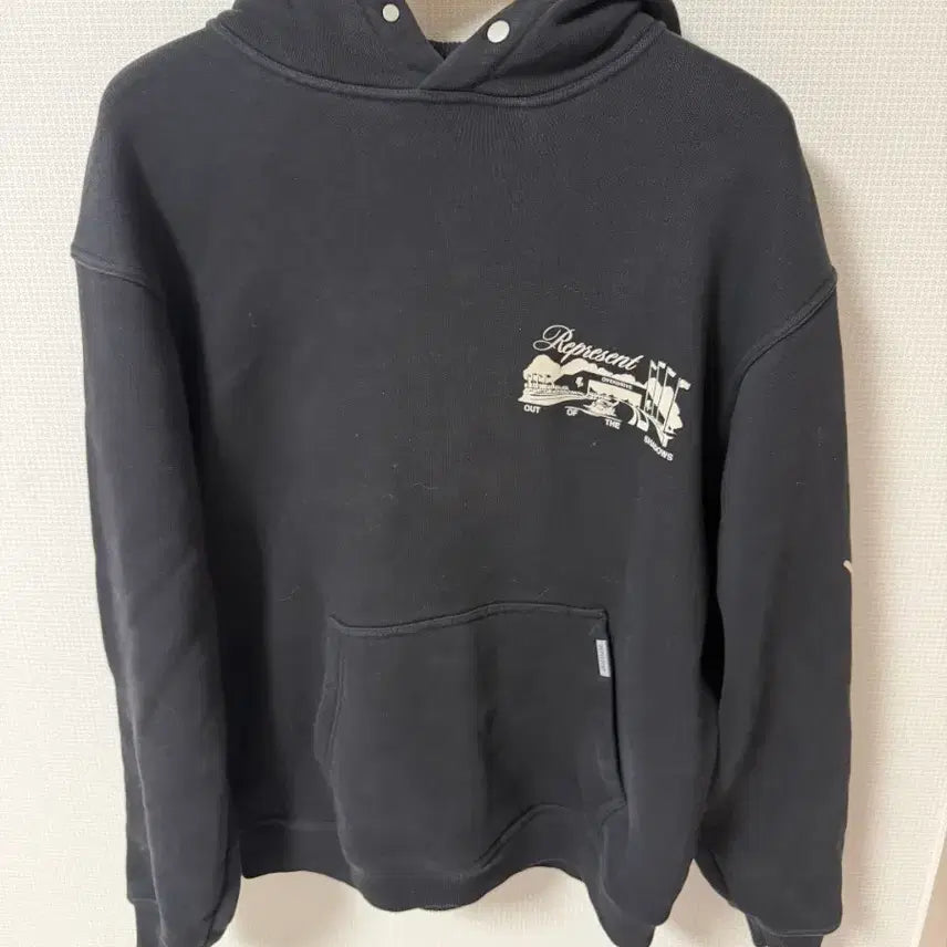 [BUNJANG] Represent Brushed Hoodie Size M / 리프리젠트 기모 후드티