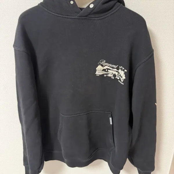 [BUNJANG] Represent Brushed Hoodie Size M / 리프리젠트 기모 후드티