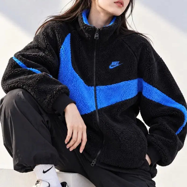 [BUNJANG] Nike Reversible Fleece Jacket (Women's) / 나이키 뽀글이 양면 후리스 자켓 여자 66