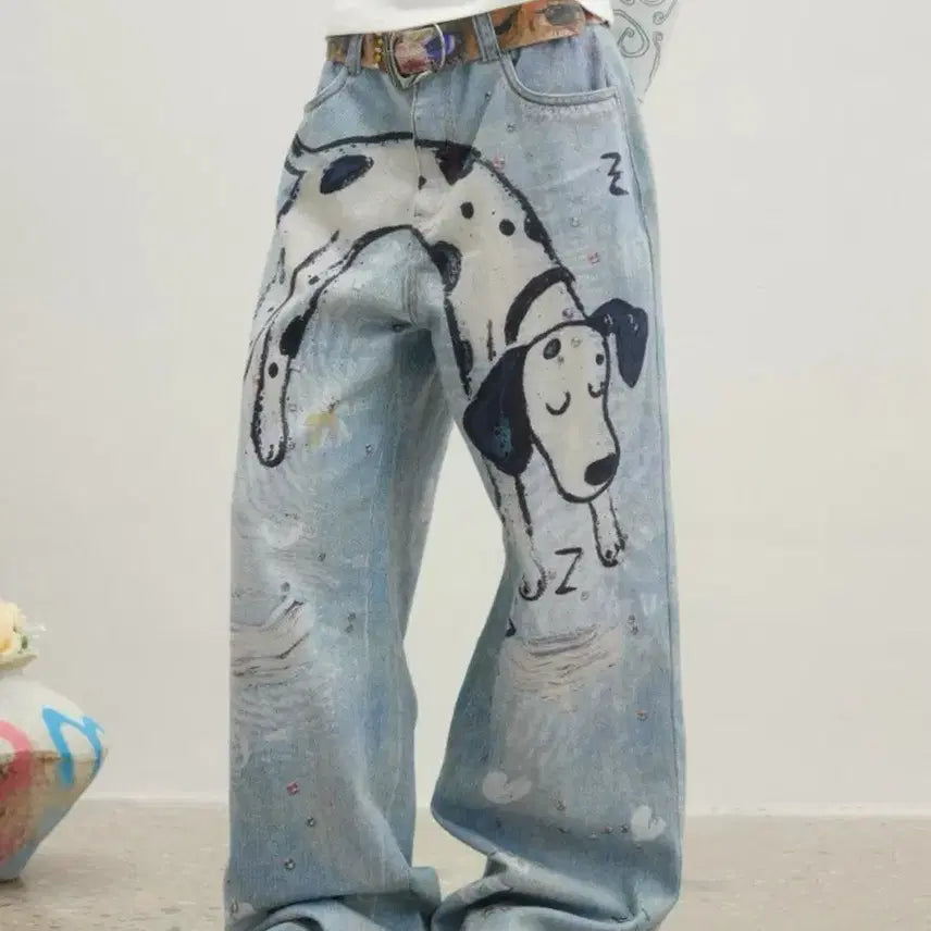 [BUNJANG] Dreamscape Denim Pants / Dreamscape Denim Pants