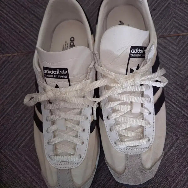 [BUNJANG] Adidas Sneakers White/Black / 아디다스 스니커즈 흰색/검정색