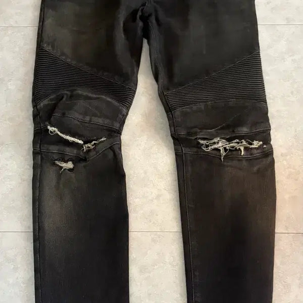 [BUNJANG] Balmain Biker Jeans Size 33 / 발망 디스 바이커진 33