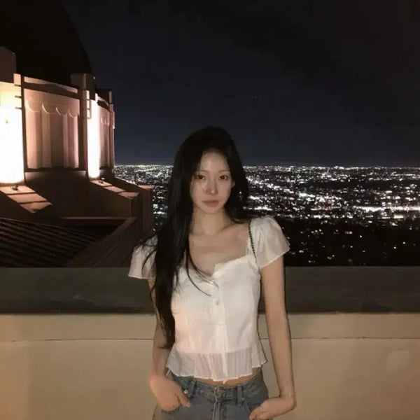 [BUNJANG] Leeds Wendy Blouse / leeds 웬디 블라우스