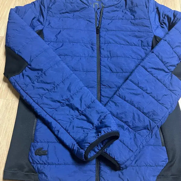[BUNJANG] Lacoste Lightweight Padded Jacket - Blue / 라코스테 경량패딩 자켓 블루