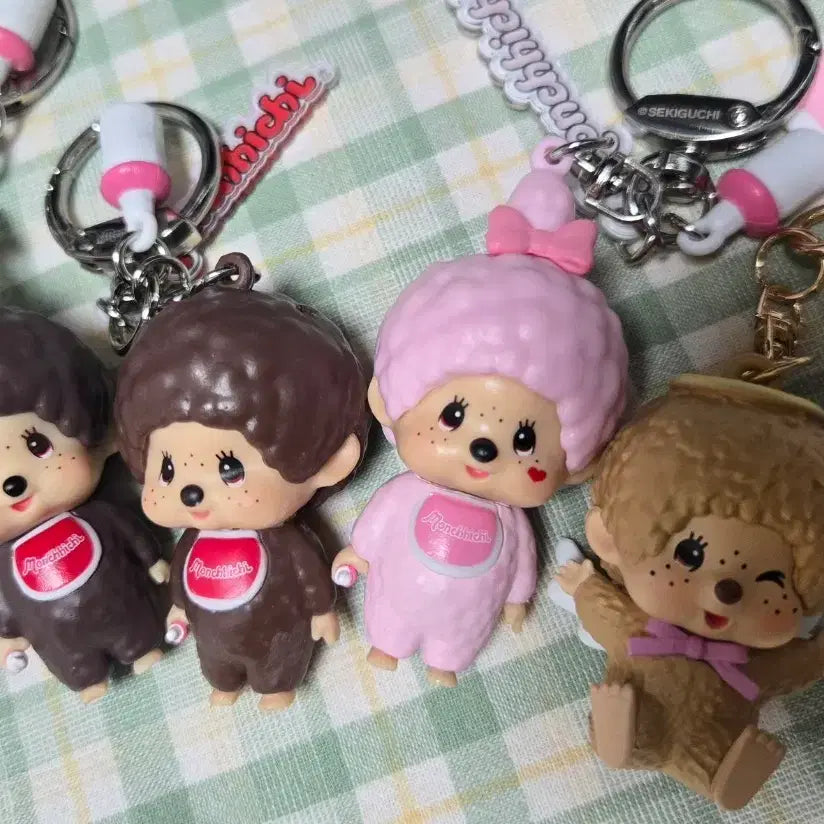 [BUNJANG] Monchhichi Keychain Bundle Set (Set of Multiple) / 몬치치 키링 일괄 판매