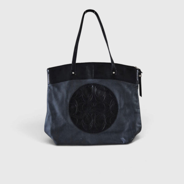 [BUNJANG] Coach Leather Shoulder Bag Tote Bag / 코치 가죽 숄더백 토트백