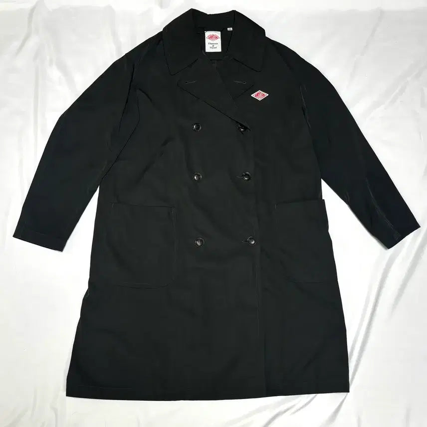 [BUNJANG] Danton Black Trench Coat Size 36 / DANTON 블랙 트랜치코트 36