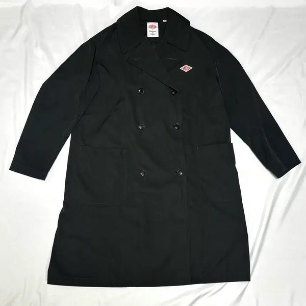 [BUNJANG] Danton Black Trench Coat Size 36 / DANTON 블랙 트랜치코트 36
