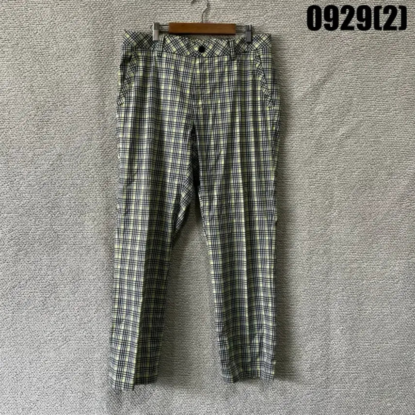 [BUNJANG] JDX Checked Pattern Trousers Size 32 / JDX 체크 패턴 바지 32