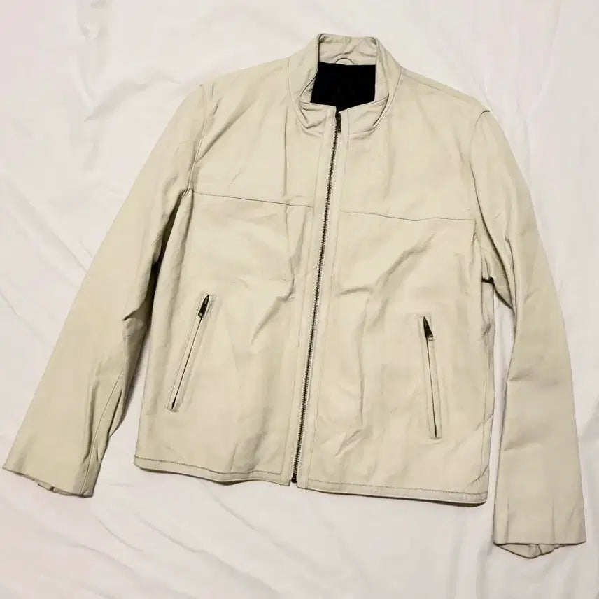 [BUNJANG] Licorice Leather Jacket / Licorice - 레더 자켓
