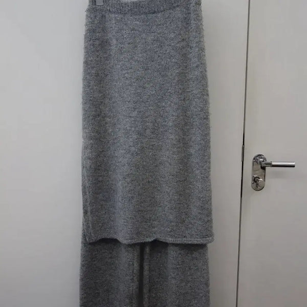 [BUNJANG] Atelier Edition Gray Knit Pants / 아틀리에에디션 니트바지