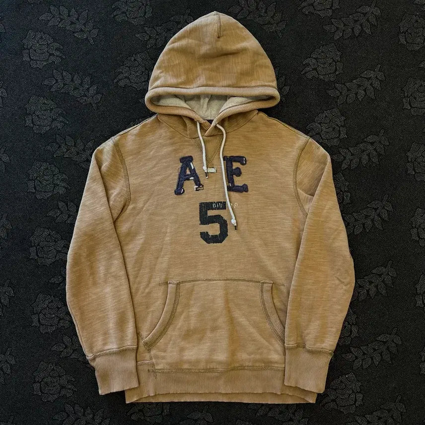 [BUNJANG] American Eagle Outfitters Pullover Hoodie Brown M/95 / 아메리칸 이글 오피터스 풀오버 브라운 후드티 M/95