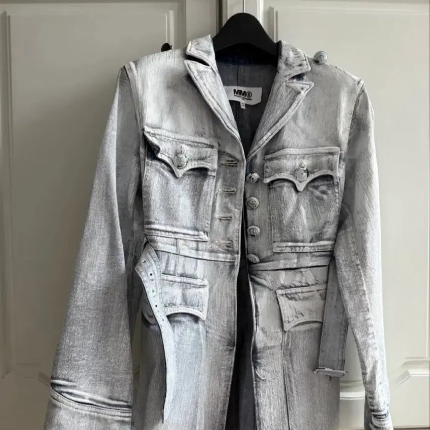 [BUNJANG] MM6 Washing Denim Jacket / mm6 워싱데님자켓