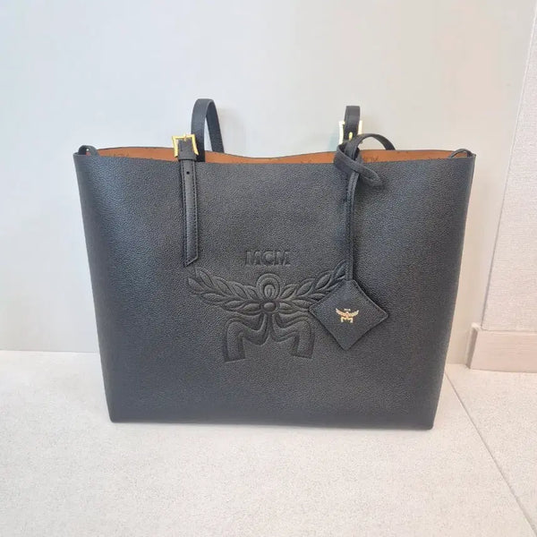 [BUNJANG] MCM Shopper Bag Black / MCM 쇼퍼백