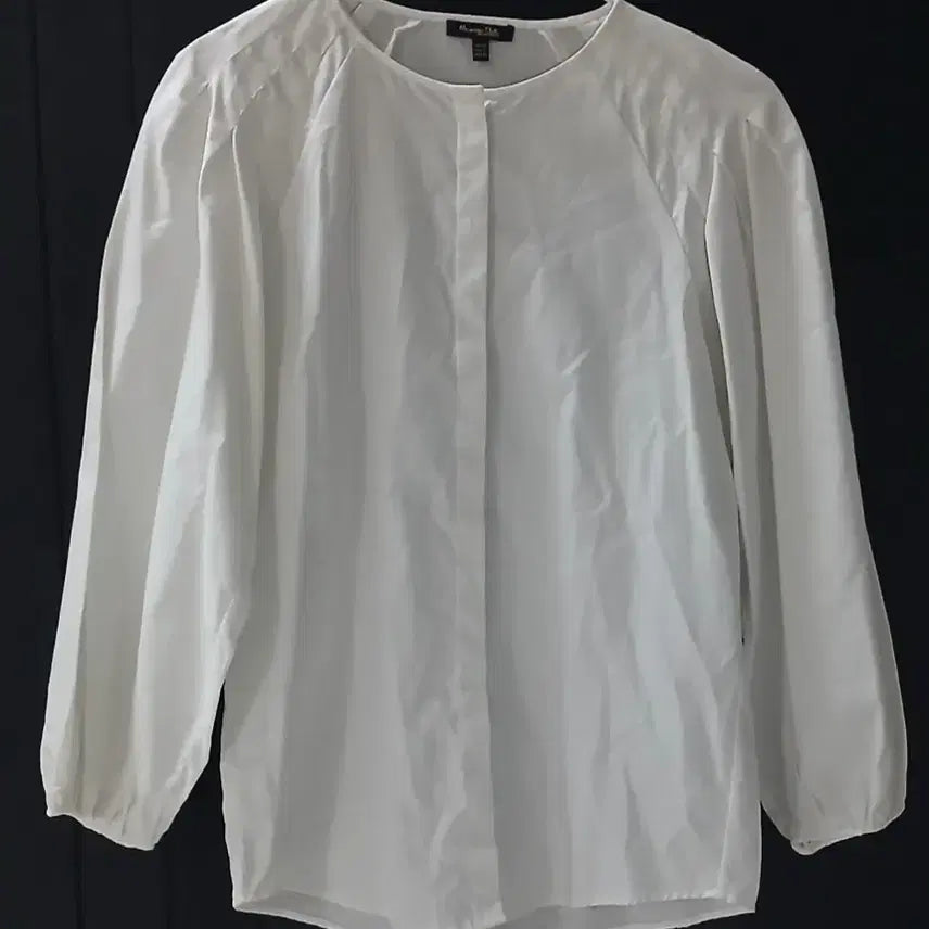 [BUNJANG] Massimo Dutti Hidden Button Shirt / Massimo Dutti 히든버튼  셔츠
