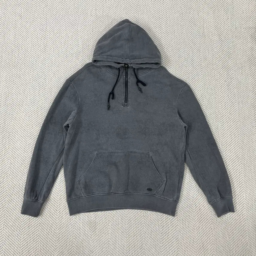 [BUNJANG] Buckaroo Half-Zip Hoodie / 버커루 반집업 후드티