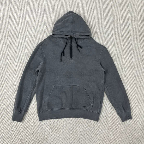 [BUNJANG] Buckaroo Half-Zip Hoodie / 버커루 반집업 후드티