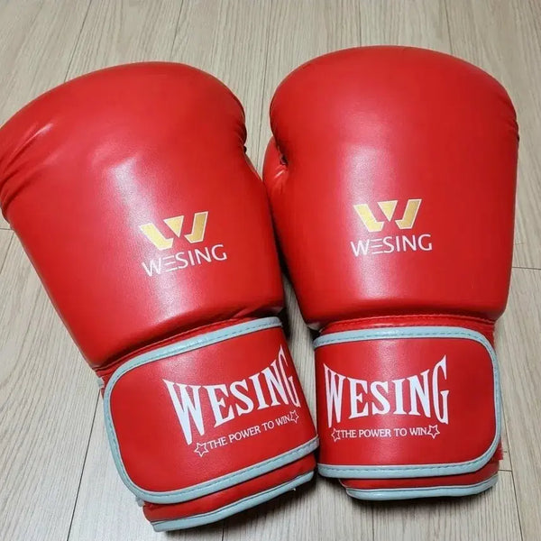 [BUNJANG] WESING Boxing Gloves 16oz Red / A급) WESING 복싱 글러브 레드