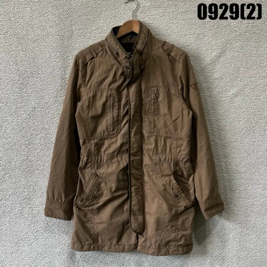 [BUNJANG] GUESS Field Jacket Brown M / GUESS 야상 점퍼 브라운m