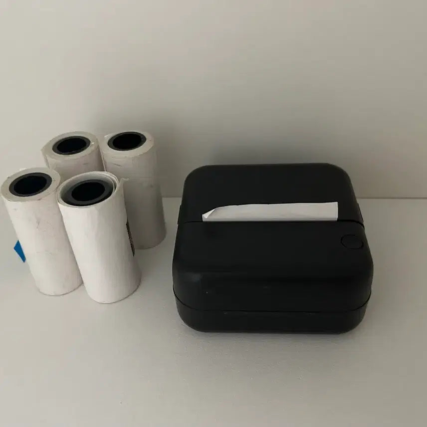 [BUNJANG] Mini Wireless Thermal Label Printer - Inkless Sticker & Receipt Printer for Journaling & Crafts / 포토프린터 무잉크 스티커 감열식 휴대용 라벨 프린터 영수증 프린터 다꾸 다이어리 덕질 프린터