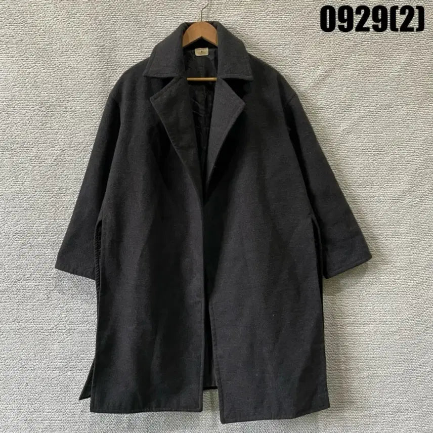 [BUNJANG] Solid Homme Dark Gray Coat (Free Size) / Reacoco코트 다크 그레이 free