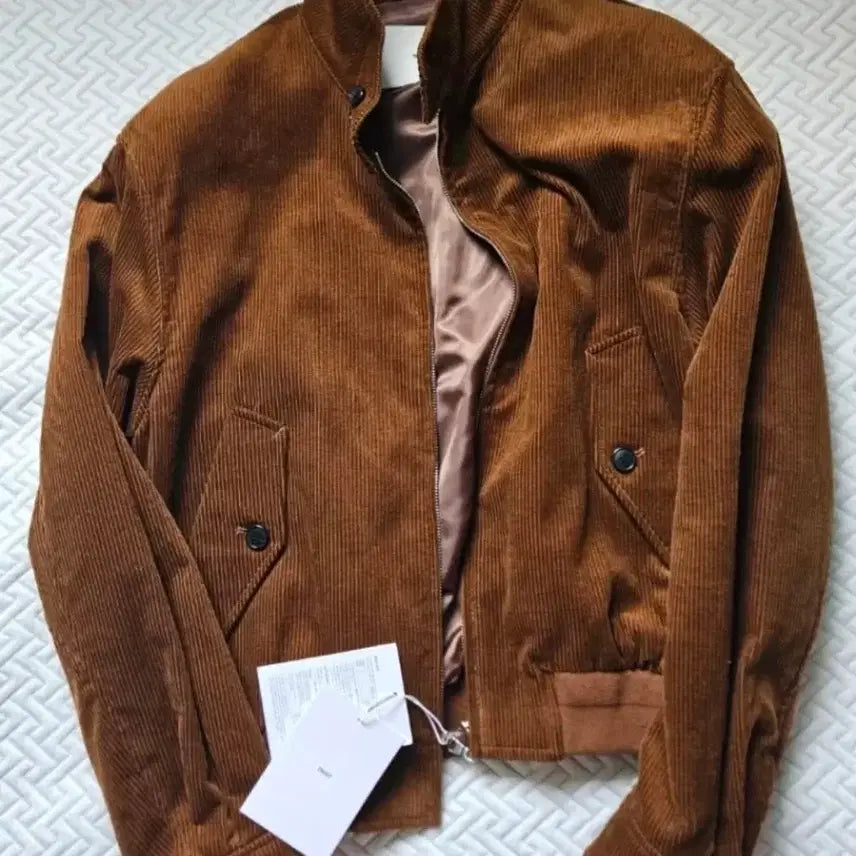 [BUNJANG] TNGT Corduroy Harrington Jacket / (새것)TNGT 코듀로이 헤링턴 자켓