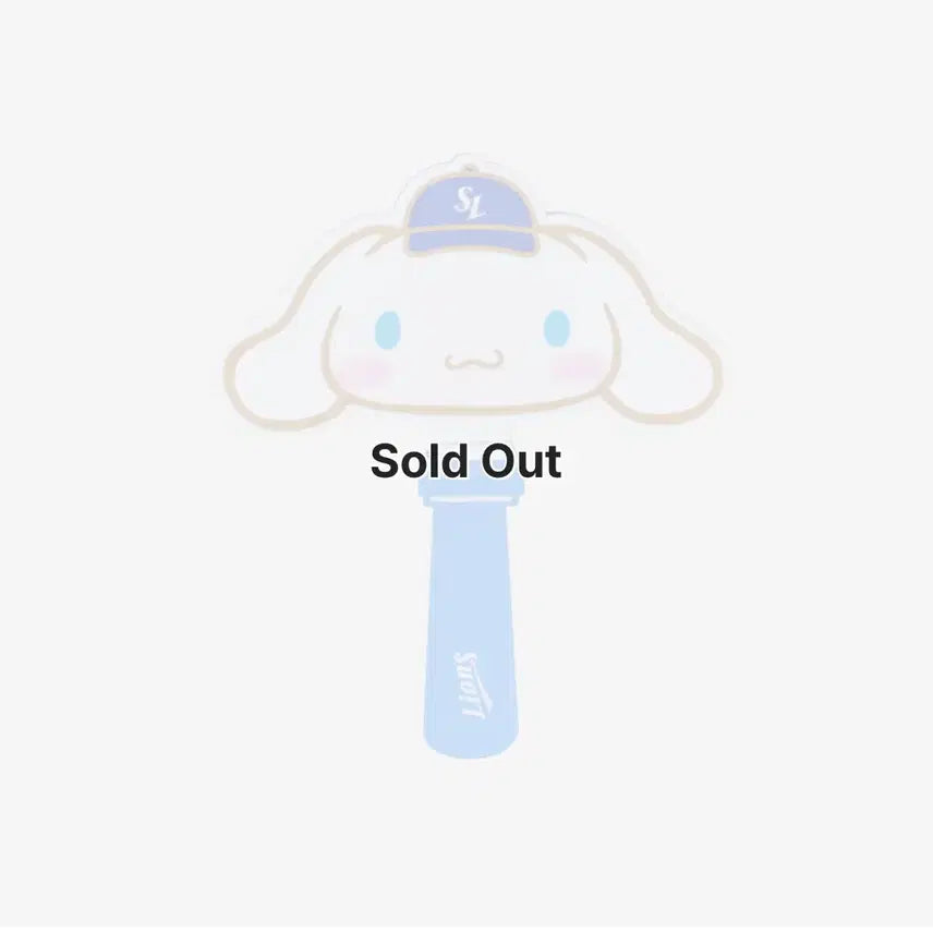 [BUNJANG] Samsung Lions Cinnamoroll Clapper / 삼성라이온즈 시나모롤 클래퍼