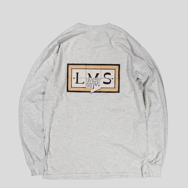 [BUNJANG] LMS Civilizations L/S Tee - Ash, Size M / [M] LMS CIVILIZATIONS L/S Tee