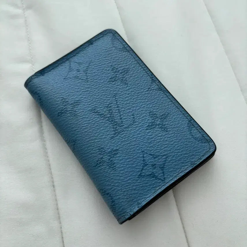 [BUNJANG] Louis Vuitton Monogram Taiga Gamara Limited Edition Organizer Card Holder / [정품] 루이비통 모노그램 타이가마라 한정판 오거나이저 카드지갑