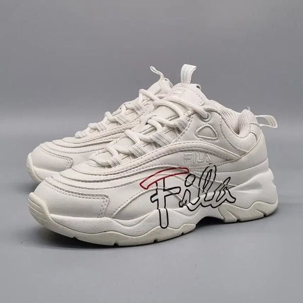 [BUNJANG] Fila Ray Script Sneakers / g 휠라 레이스크립트 운동화 220