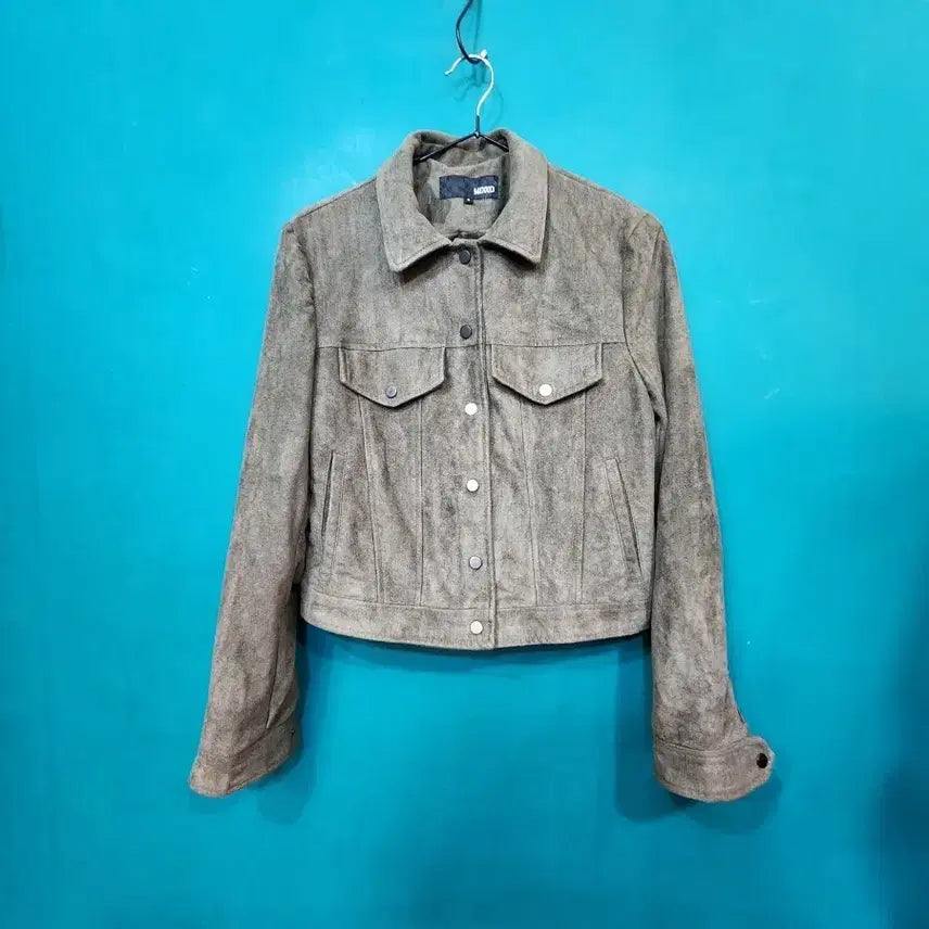 [BUNJANG] MISOO Women's Suede Jacket / 미쏘 여성 스웨이드 자켓