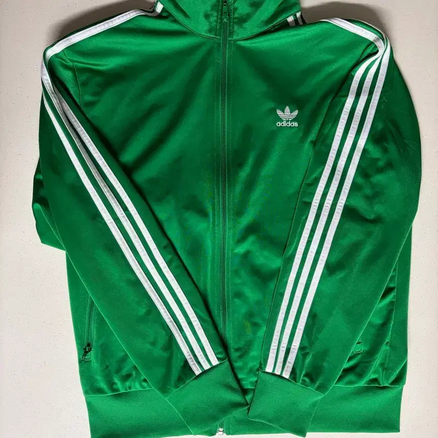 [BUNJANG] Adidas Track Top Green / 아디다스 트랙탑 그린
