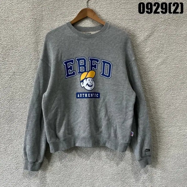 [BUNJANG] EB FD Sweatshirt - Grey, Size M / EB FD 맨투맨 그레이m