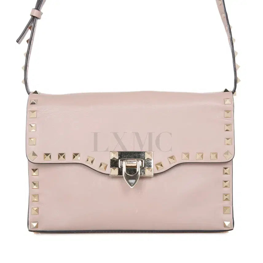 [BUNJANG] Valentino Rockstud Flap Mini Crossbody Bag / 발렌티노 락스터드 크로스백 플랩 미니백 9W2B0181
