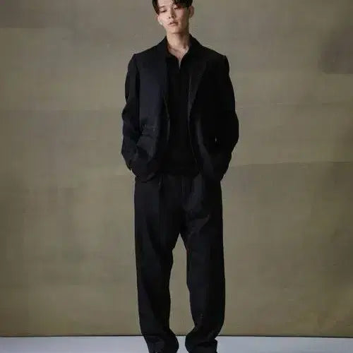 [BUNJANG] Adam et Rope Set-up Suit Black / 아담에로페쎗트