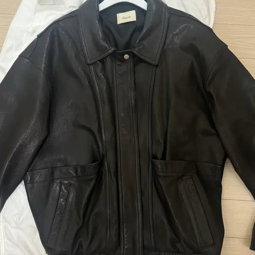 [BUNJANG] Ribbonbit Carmen Leather Jacket / 리본빛 카르멘 레더자켓 ribbonbit carmen