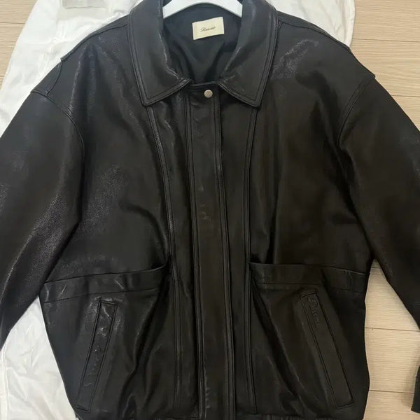 [BUNJANG] Ribbonbit Carmen Leather Jacket / 리본빛 카르멘 레더자켓 ribbonbit carmen