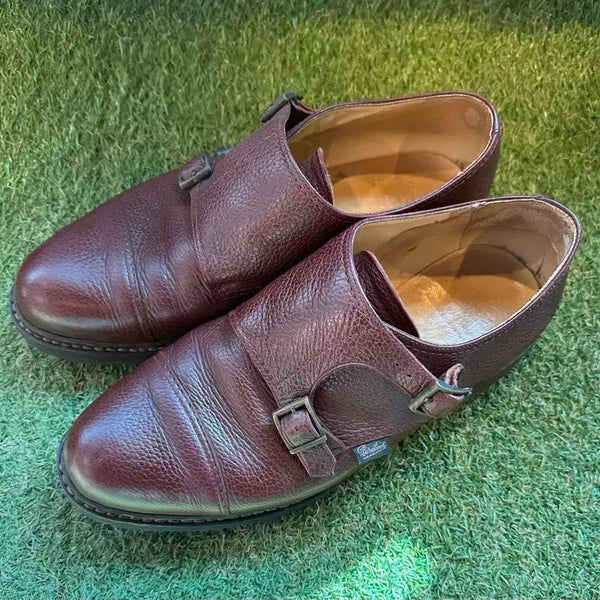 [BUNJANG] Paraboot Double Monk Strap Shoes Size 270-275 / 파라부트 구두 270 에서 275 정도  사이즈  됩니다