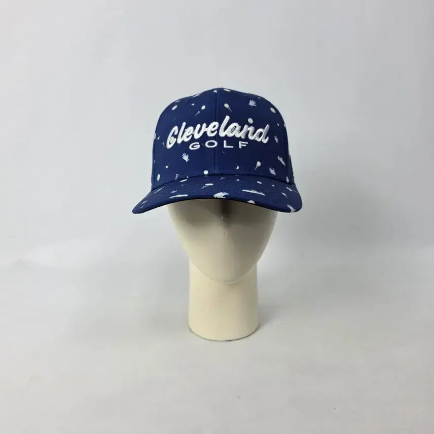 [BUNJANG] Cleveland Golf Pattern Ball Cap Navy / 새상품 클리블랜드 골프 패턴 볼캡 네이비 260929