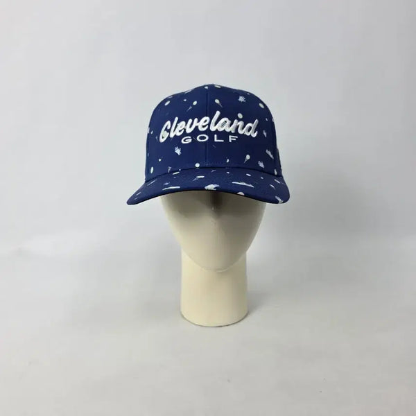 [BUNJANG] Cleveland Golf Pattern Ball Cap Navy / 새상품 클리블랜드 골프 패턴 볼캡 네이비 260929