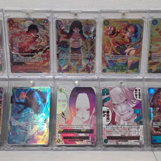 [BUNJANG] One Piece Card SEC Parallel & Rare Card Bundle Set / 원피스 카드 sec페러랠 및 희귀카드 일괄 판매