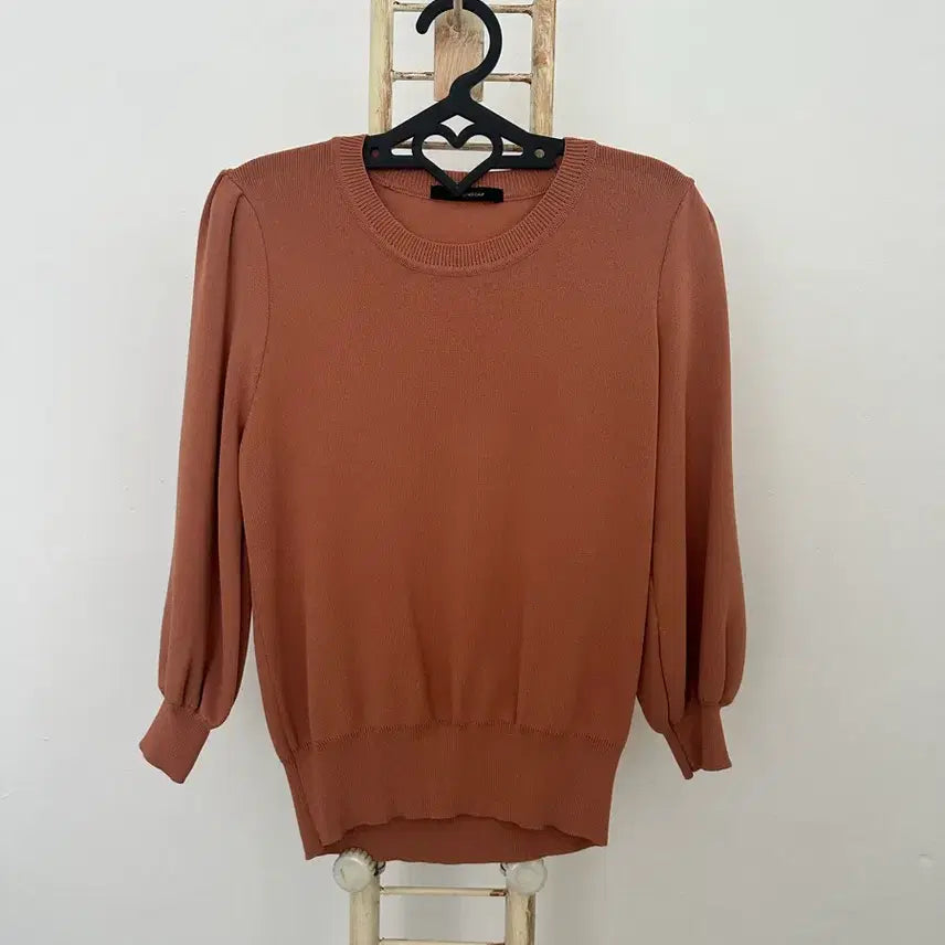 [BUNJANG] Nice Club Brown Knit / 나이스크랍 브라운 니트