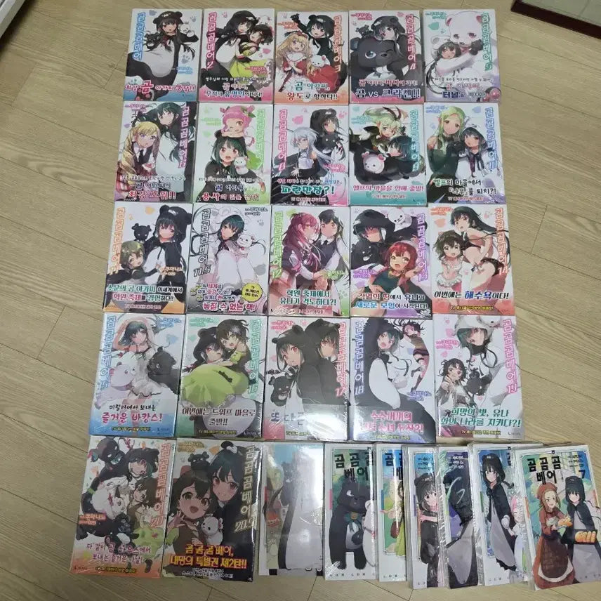[BUNJANG] Kuma Kuma Kuma Bear Complete First Edition Novels and Comics Set (Unsealed) / 곰 곰 곰 베어 올초판 미개봉